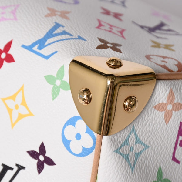 極美品 LOUIS VUITTON ルイヴィトン 2WAYバッグ スピーディ バンドリエール 25 TM村上隆コラボ ショルダーバッグ M13085 中古 4a002414
