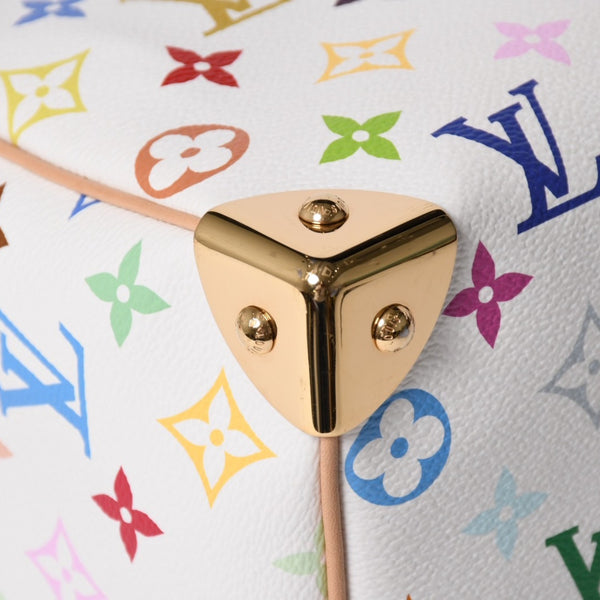 極美品 LOUIS VUITTON ルイヴィトン 2WAYバッグ スピーディ バンドリエール 25 TM村上隆コラボ ショルダーバッグ M13085 中古 4a002414