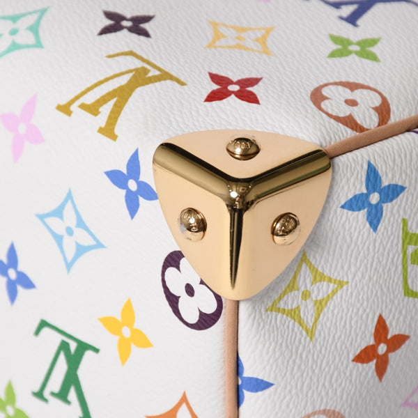 極美品 LOUIS VUITTON ルイヴィトン 2WAYバッグ スピーディ バンドリエール 25 TM村上隆コラボ ショルダーバッグ M13085 中古 4a002414