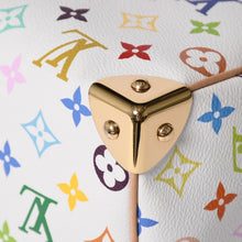 画像をギャラリービューアに読み込む, 極美品 LOUIS VUITTON ルイヴィトン 2WAYバッグ スピーディ バンドリエール 25 TM村上隆コラボ ショルダーバッグ M13085 中古 4a002414