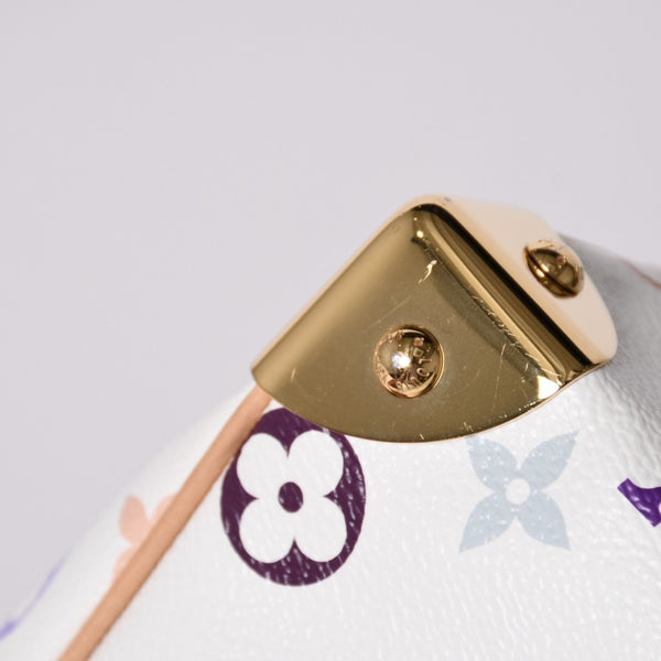 極美品 LOUIS VUITTON ルイヴィトン 2WAYバッグ スピーディ バンドリエール 25 TM村上隆コラボ ショルダーバッグ M13085 中古 4a002414