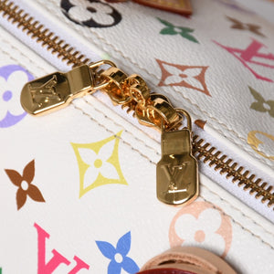 極美品 LOUIS VUITTON ルイヴィトン 2WAYバッグ スピーディ バンドリエール 25 TM村上隆コラボ ショルダーバッグ M13085 中古 4a002414