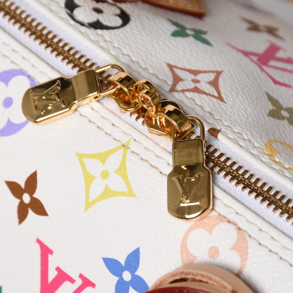 極美品 LOUIS VUITTON ルイヴィトン 2WAYバッグ スピーディ バンドリエール 25 TM村上隆コラボ ショルダーバッグ M13085 中古 4a002414