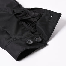 Load image into Gallery viewer, 極美品 PRADA プラダ クロップド ナイロンジップアップジャケット 292101 サイズ42 トライアングルロゴ ブラック 中古 4a001042