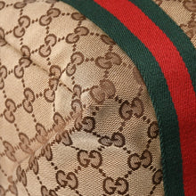 画像をギャラリービューアに読み込む, 極美品 GUCCI グッチ GGキャンバスシェリーラインボストンバッグ トートバッグ 235135 497717 レザー ブラウン 中古 4a002060