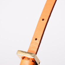 Load image into Gallery viewer, FENDI フェンディ ズッキーノ柄アクセサリーハンドバッグ ブラック オレンジ ポーチ キャンバス レザー パイピング 8BR133 ゴールド金具 美品 中古 4a002018