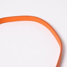 Load image into Gallery viewer, FENDI フェンディ ズッキーノ柄アクセサリーハンドバッグ ブラック オレンジ ポーチ キャンバス レザー パイピング 8BR133 ゴールド金具 美品 中古 4a002018