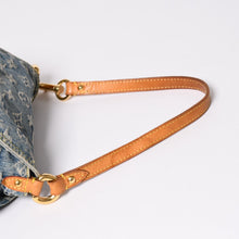 Load image into Gallery viewer, LOUIS VUITTON ルイヴィトン ミニプリーティ ワンショルダーバッグ M95050 モノグラム デニム インディゴブルー 美品 中古 4a001996