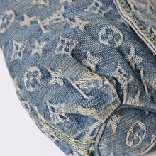 Load image into Gallery viewer, LOUIS VUITTON ルイヴィトン ミニプリーティ ワンショルダーバッグ M95050 モノグラム デニム インディゴブルー 美品 中古 4a001996