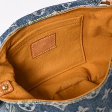 Load image into Gallery viewer, LOUIS VUITTON ルイヴィトン ミニプリーティ ワンショルダーバッグ M95050 モノグラム デニム インディゴブルー 美品 中古 4a001996