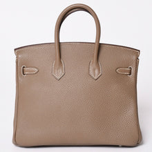 Load image into Gallery viewer, 極美品 HERMES エルメス バーキン25 トゴ ハンドバッグ □L刻印 エトゥープ シルバー金具 中古 4a001978