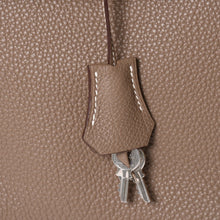 Load image into Gallery viewer, 極美品 HERMES エルメス バーキン25 トゴ ハンドバッグ □L刻印 エトゥープ シルバー金具 中古 4a001978