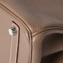 Load image into Gallery viewer, 極美品 HERMES エルメス バーキン25 トゴ ハンドバッグ □L刻印 エトゥープ シルバー金具 中古 4a001978