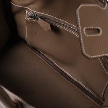 Load image into Gallery viewer, 極美品 HERMES エルメス バーキン25 トゴ ハンドバッグ □L刻印 エトゥープ シルバー金具 中古 4a001978