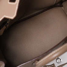 Load image into Gallery viewer, 極美品 HERMES エルメス バーキン25 トゴ ハンドバッグ □L刻印 エトゥープ シルバー金具 中古 4a001978