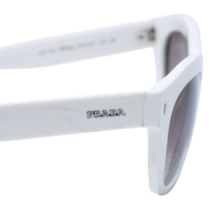 Excellent condition PRADA sunglasses SPR 16V 53◻20 White, White Frame, White, Used, 4a002339
