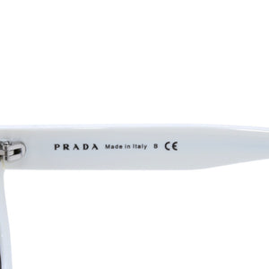 Excellent condition PRADA sunglasses SPR 16V 53◻20 White, White Frame, White, Used, 4a002339