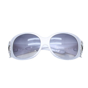 Bvlgari Sunglasses Crystal 8017-B 63◻17 Eyewear, Gray, Excellent Condition, Used, 4a002322