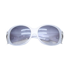 画像をギャラリービューアに読み込む, Bvlgari ブルガリ Sunglasses サングラス クリスタル 8017-B 63◻︎17 アイウェア グレー 美品 中古 4a002322