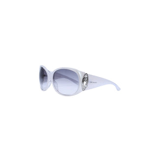 Bvlgari Sunglasses Crystal 8017-B 63◻17 Eyewear, Gray, Excellent Condition, Used, 4a002322