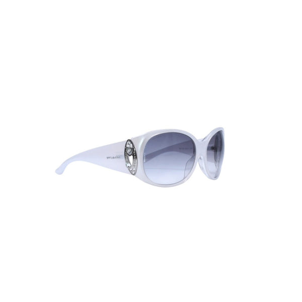 Bvlgari Sunglasses Crystal 8017-B 63◻17 Eyewear, Gray, Excellent Condition, Used, 4a002322