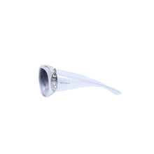 画像をギャラリービューアに読み込む, Bvlgari ブルガリ Sunglasses サングラス クリスタル 8017-B 63◻︎17 アイウェア グレー 美品 中古 4a002322