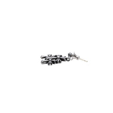 画像をギャラリービューアに読み込む, CHROME HEARTS クロムハーツ 3CHクロスドロップピアス CHクロス クロスボールミニ SV925 シルバー925 アクセサリー 美品 中古 4a002035