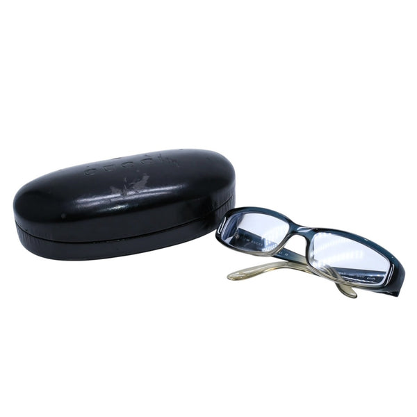 極美品 GUCCI グッチ Sunglasses 眼鏡 メガネ GG2454/S 54◻︎17 ブルー ターコイズブルー 中古 4a002341