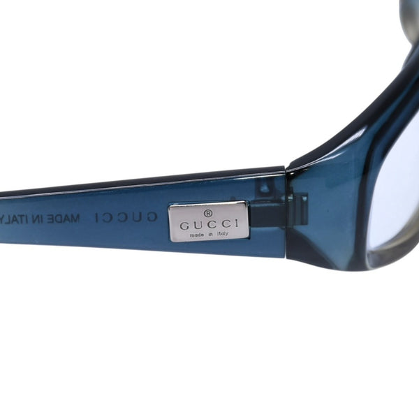 極美品 GUCCI グッチ Sunglasses 眼鏡 メガネ GG2454/S 54◻︎17 ブルー ターコイズブルー 中古 4a002341