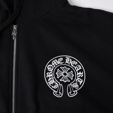 画像をギャラリービューアに読み込む, 新品未使用 CHROME HEARTS クロムハーツ ジップアップフーディー パーカー サイズL ホースシュー ダガージップ 大阪限定 新型 中古 4a002434