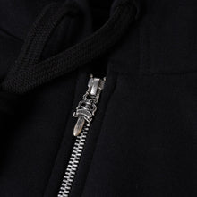 画像をギャラリービューアに読み込む, 新品未使用 CHROME HEARTS クロムハーツ ジップアップフーディー パーカー サイズL ホースシュー ダガージップ 大阪限定 新型 中古 4a002434