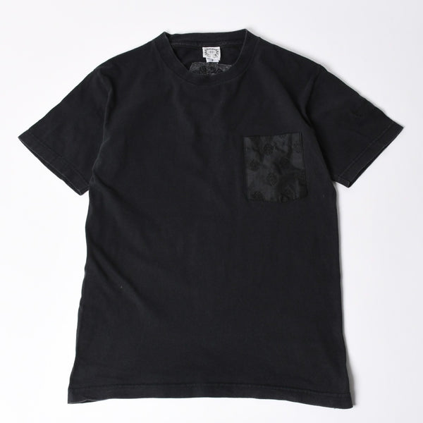 CHROME HEARTS Short Sleeve T-shirt Size S CH Cross Dagger Black Embroidery Tokyo Limited Model Good Condition Used 4a001532