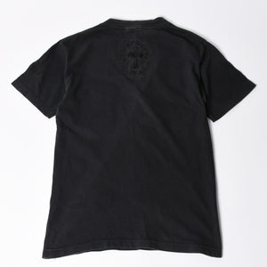 CHROME HEARTS Short Sleeve T-shirt Size S CH Cross Dagger Black Embroidery Tokyo Limited Model Good Condition Used 4a001532