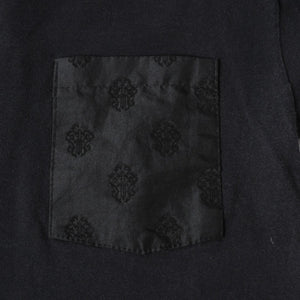 CHROME HEARTS Short Sleeve T-shirt Size S CH Cross Dagger Black Embroidery Tokyo Limited Model Good Condition Used 4a001532