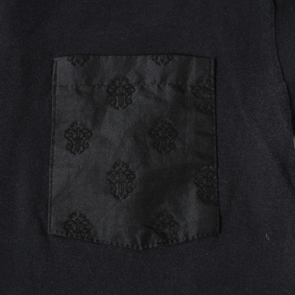 CHROME HEARTS Short Sleeve T-shirt Size S CH Cross Dagger Black Embroidery Tokyo Limited Model Good Condition Used 4a001532