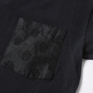 CHROME HEARTS Short Sleeve T-shirt Size S CH Cross Dagger Black Embroidery Tokyo Limited Model Good Condition Used 4a001532