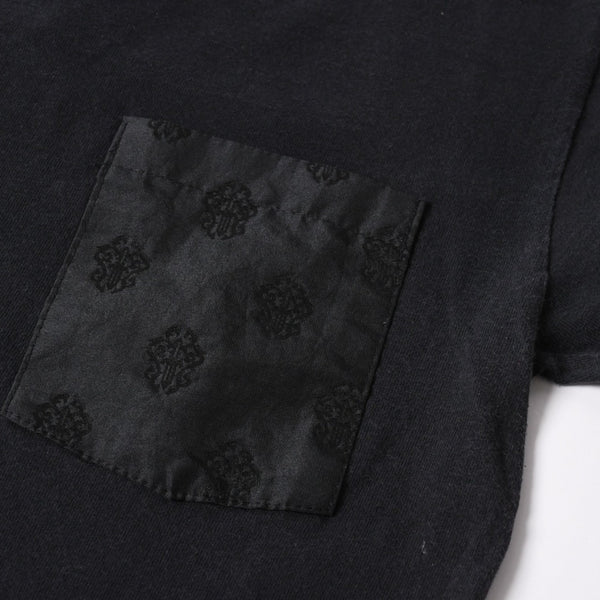 CHROME HEARTS Short Sleeve T-shirt Size S CH Cross Dagger Black Embroidery Tokyo Limited Model Good Condition Used 4a001532