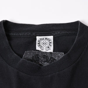 CHROME HEARTS Short Sleeve T-shirt Size S CH Cross Dagger Black Embroidery Tokyo Limited Model Good Condition Used 4a001532