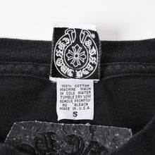 画像をギャラリービューアに読み込む, CHROME HEARTS クロムハーツ 半袖Tシャツ サイズS CHクロス ダガー ブラック 刺繍 東京限定モデル 美品 中古 4a001532