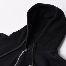 画像をギャラリービューアに読み込む, CHROME HEARTS クロムハーツ ジップアップフーディー パーカー ホースシュー ダガージップ ブラック 大阪限定 新型 美品 中古 4a002433