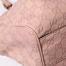 画像をギャラリービューアに読み込む, GUCCI グッチ スーキー Tote Bag トートバッグ ハンドバッグ グッチシマ 211944 Pink ピンク ゴールド金具 美品 中古 4a002049