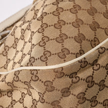 画像をギャラリービューアに読み込む, 極美品 GUCCI グッチ GGキャンバス スーキー ショルダーバッグ 296834 ブラウン ゴールド金具 中古 4a002058