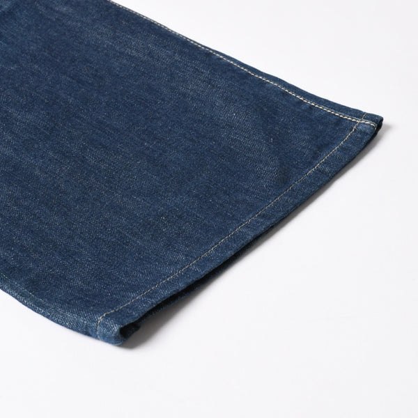 ROBIN'S JEAN ロビンズジーン パッチワークデザインジーンズ D5075 パッチワーク デニムパンツ ディストレッシド加工 インディゴ 38サイズ 良品 中古 4b002062