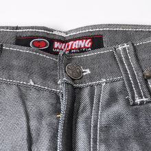 Load image into Gallery viewer, 新品未使用 WU-TANG URBAN MILITIA ウータン アーバンミリタリー バギーデニムパンツ サイズ34 シルバー 刺繍 デッドストック 中古 4a004737