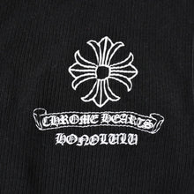 Load image into Gallery viewer, CHROME HEARTS クロムハーツ タンクトップ サイズL CHプラス スクロールラベルロゴ ホノルル限定 ブラック 美品 中古 4a004931