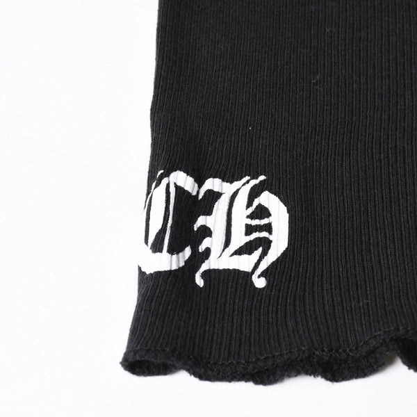CHROME HEARTS クロムハーツ タンクトップ サイズL CHプラス スクロールラベルロゴ ホノルル限定 ブラック 美品 中古 4a004931