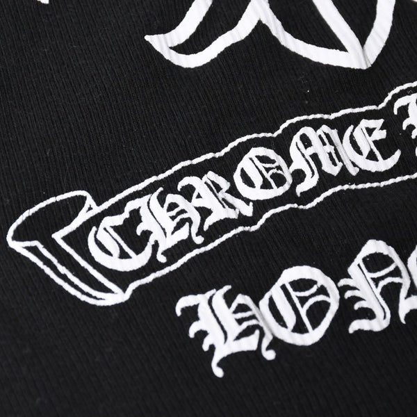 CHROME HEARTS クロムハーツ タンクトップ サイズL CHプラス スクロールラベルロゴ ホノルル限定 ブラック 美品 中古 4a004931