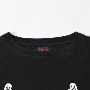 THE DIPLOMATS ザ ディプロマッツ VINTAGE ヴィンテージ 90's 半袖Tシャツ サイズ5XL グリッター ブラック 美品 中古 4a004734