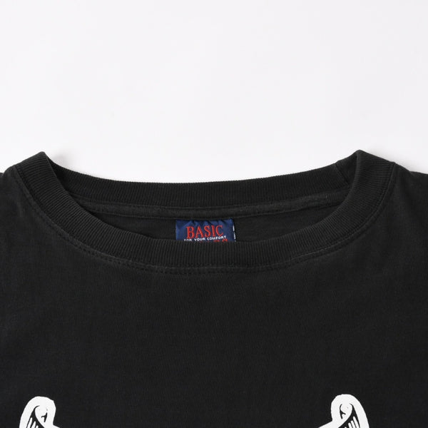 THE DIPLOMATS ザ ディプロマッツ VINTAGE ヴィンテージ 90's 半袖Tシャツ サイズ5XL グリッター ブラック 美品 中古 4a004734