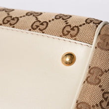 画像をギャラリービューアに読み込む, 極美品 GUCCI グッチ Hand Bag ハンドバッグ shoulder Bag ショルダーバッグ 282299 GGキャンバス ブラウン 中古 4a002063